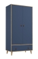 Preview: Schrank für Kinderzimmer NEW YORK blau - www.kids-ambiente.com